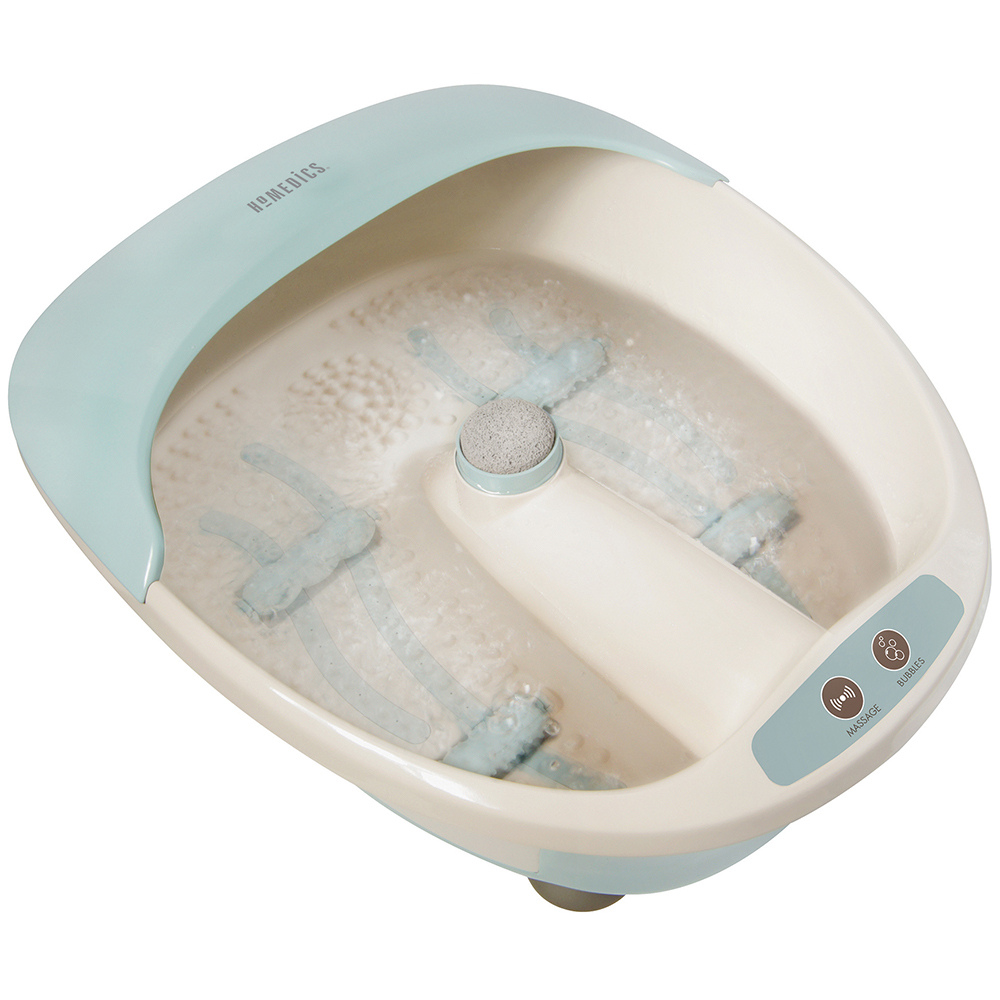 HoMedics Water Spa Pedicure Foot Bath Massager/Massage Vibration/Pumice